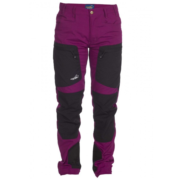 Arrak, pantalon pour femmes “Active Stretch” noir/fuchsia – Chez Gus